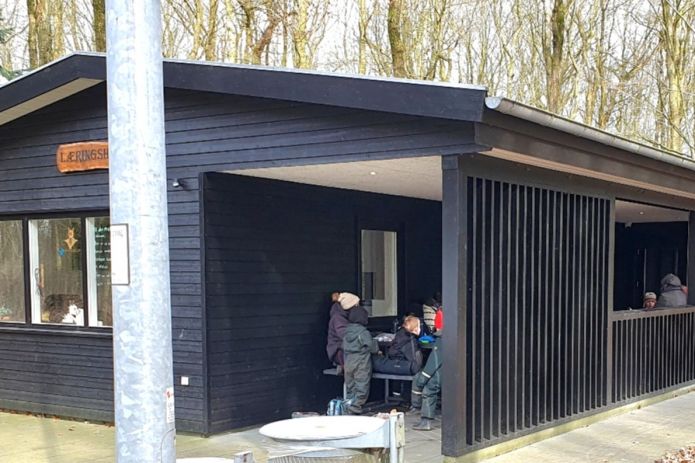 Den private børnehave "Børnehuset i Skovlund" besøgte i dag Tistrup Anlæg