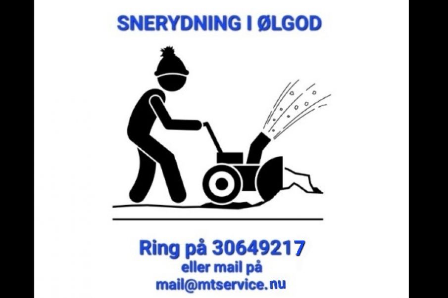 SNERYDNING I ØLGOD 