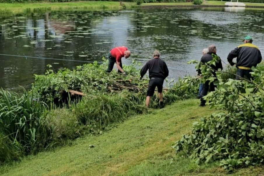 Tistrup's DNA var i dag i gang med at gøre klar til den kommende Midsommerfest 2024